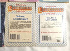 Vintage Babysitter Club Paperback Books Lot Of 13 Ann Martin Apple Fiction