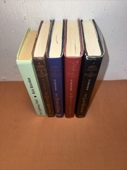 Lot Of 5 Books : Percy Jackson and the Olympians HCDJ Complete Set Rick Riordan