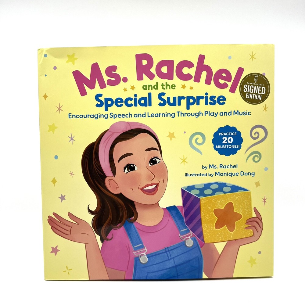 Ms. Rachel and the Special Surprise; Encouraging Speech & Learning SIGNED VER