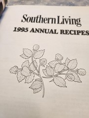 Southern Living 1995 Annual Recipes Cookbook Every Recipe from 1995 368 Pages