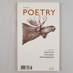Poetry Magazine Vol 188 #3 Jun 2006 Dana Levin Clive James Adam Zagajewski Poems