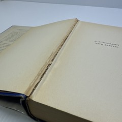 William Lyon Phelps Autobiography with Letters Second Print 1939 Oxford Press HC