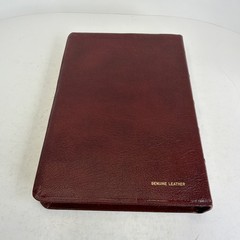 Kenneth Copeland Reference Ed. KJV Holy Bible Red Letter 1991 Genuine Leather