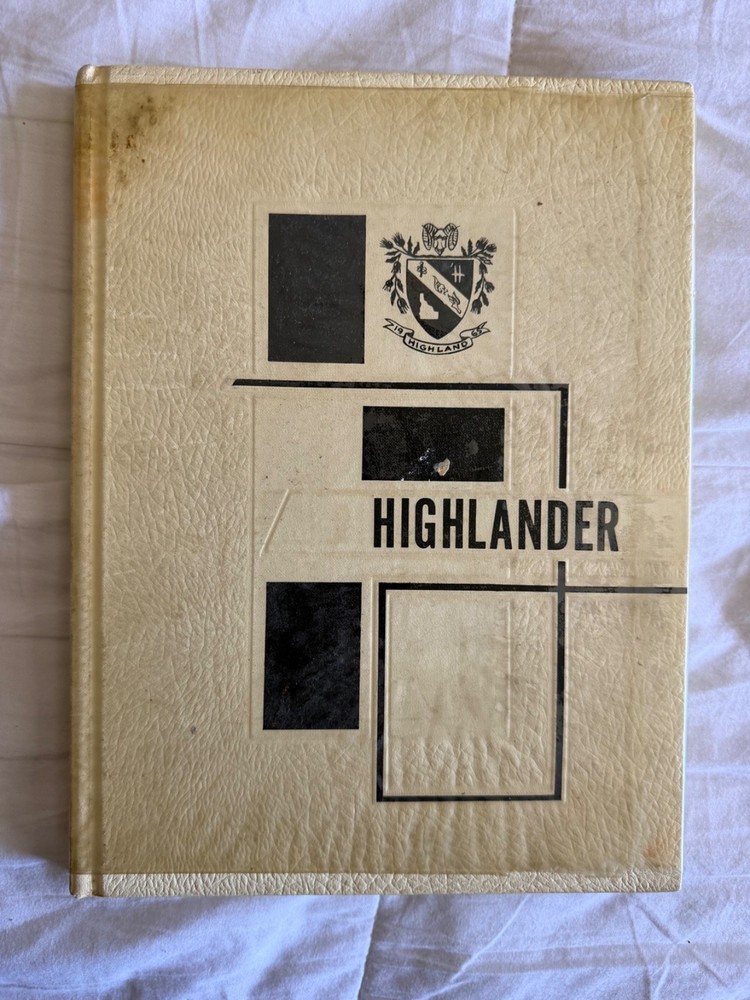 1965 HIGHLAND HIGH SCHOOL POCATELLO IDAHO Yearbook HIGHLANDER