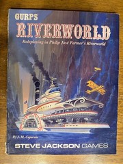GURPS RIVERWORLD By J M Caparula SJG01695 6028 RPG Role Playing1989