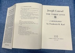 Joseph Conrad : The Three Lives by Frederick R. Karl (1979, Hardcover)