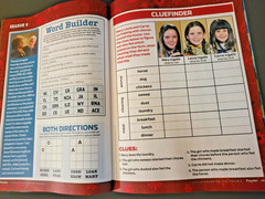 Little House On The Prairie Puzzler by TV Guide-Variety of Games With Show Theme