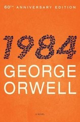 1984: 75th Anniversary – 0452262933, paperback, George Orwell