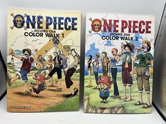 One Piece Color Walk 1 + Color Walk 2 Eiichiro Oda / Art of Shonen Jump