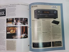 1990’s Technics SC-TH200 Home THX Audio System Brochure Specs Lucasfilm SH-TX200