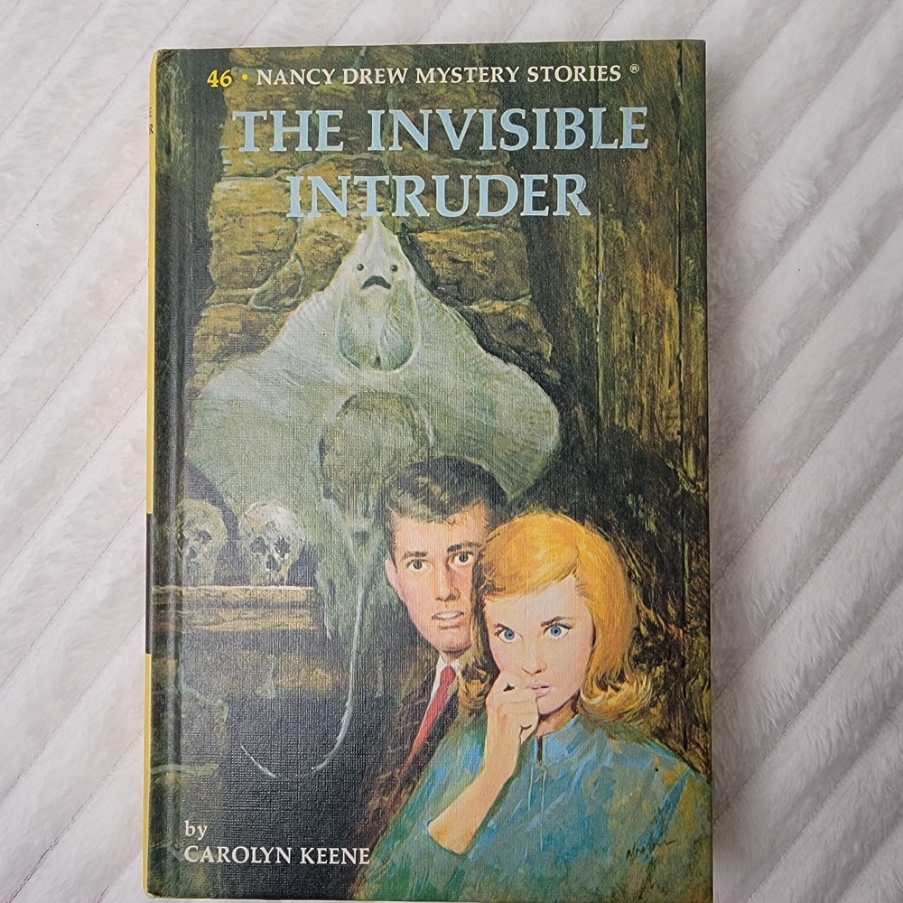 Nancy Drew Mystery Stories #46 The Invisible Intruder 1969 Hardcover by Carolyn