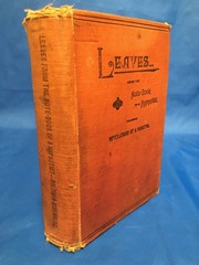 Leaves from – Note Book of a Hypnotist, Incl. the Revelations of a Mahatma 1897