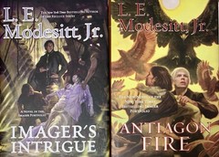 (7 bks-3 pb/4 hc/dj) IMAGER PORTFOLIO series L.E.Modesitt Jr. Vol 2-7, 9