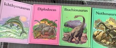 Rare 80s Vintage Lot Of 10 Rourke Hardcover Dinosaur Library Series Books
