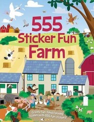 555 Sticker Fun Farm – Create Farm Scenes – New
