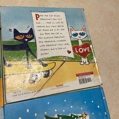 Pete The Cat Books Lot Of 6 Large Hardcover Picture Kids Easter Halloween Xmas