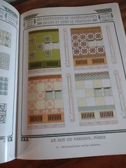Turn-Of-The-Century Tile Designs in Full Color Edited by L. Francois – paperback
