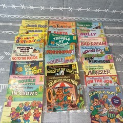 Huge Vintage Lot of 23 Berenstain Bears Books Picture Book Homeschool Morals