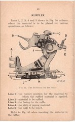 SINGER 221-1 Featherweight Sewing Machine User Manual – STEEL WIRE BOUND