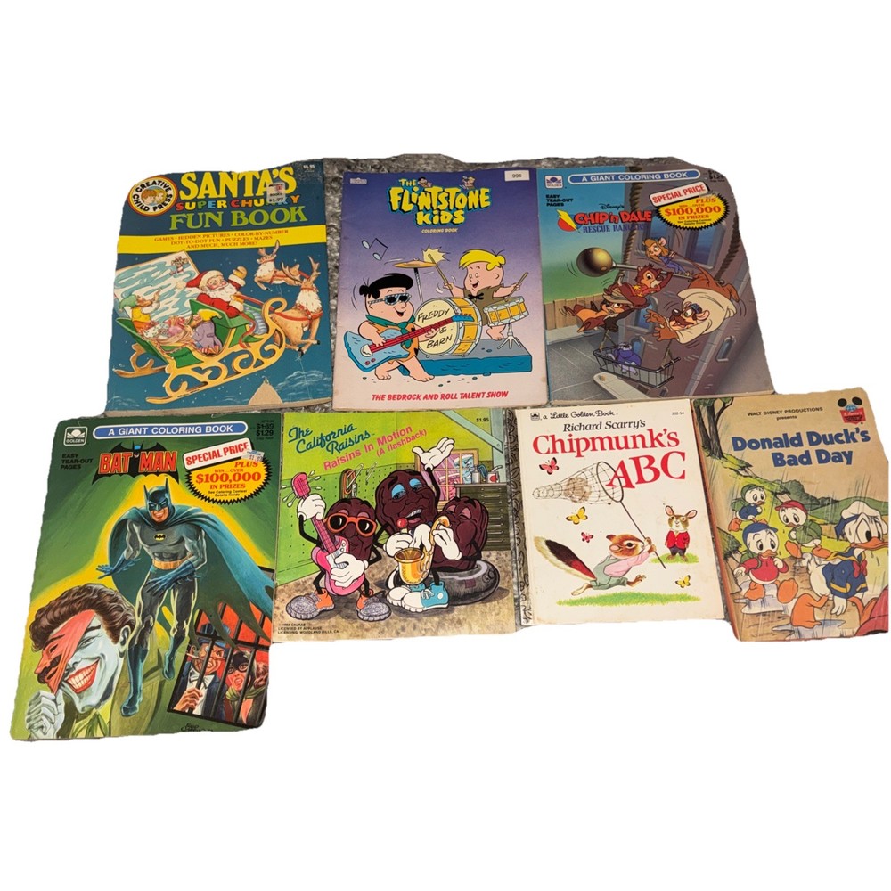 Lot of 7 Mixed Children’s Books