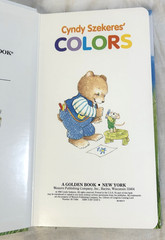 Vtg Cyndy Szekeres’ Counting Colors ABC Books Golden Sturdy Board Set of 3