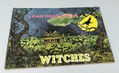 1975 I Can Read About WITCHES Paperback Halloween Childrens Book Troll