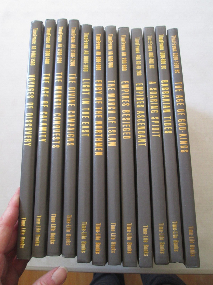 TIME LIFE BOOKS TIME FRAME LOT 12 VOLUMES 1000 1100 1200 1300 1400 AD Timeframe