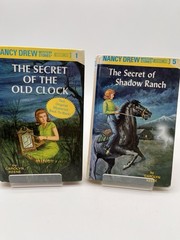 Nancy Drew Mystery Stories 2 Book Lot- 2-in-1 book (#1 & 2) & #5 Hardcover