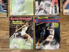 Sports Illustrated Magazines 1976 Muhammad Ali Boxing Baseball Lot Of 14 Vintage