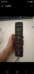 Crossway ESV Pocket Bible Leather Bound Buffalo Leather Deep Brown