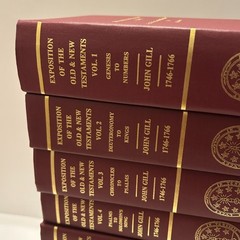John Gill Exposition of the Old & New Testaments 9 Volume Commentary Complete