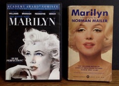 Marilyn Monroe LOT of 3 Biography Hardcover, Trade Paperback & Movie DVD