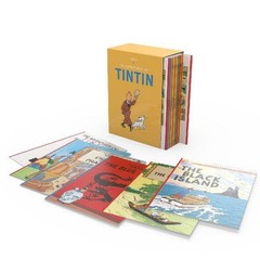 Tintin Paperback Boxed Set 23 titles, Herge
