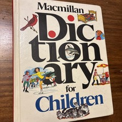 Macmillan Dictionary for Children 1975, 1976, 1977 Vintage Hardcover