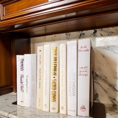 Lot of 6 WHITE Beige Ivory Bright Hardcover Wedding Events Decor Design BOOKS