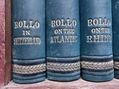 1883 ROLLO’S TOUR IN EUROPE by Jacob Abbott Box Set of 10 Books EX