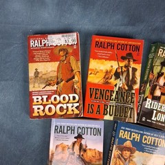 Ralph Cotton Western Lot 9 PB Books Mixed Titles Action Western Set