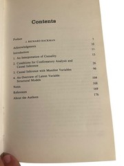 Causal Analysis James Mulaik Brett 1982 First Printing Psychology Sage