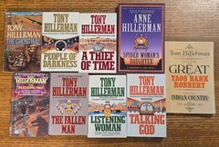 Tony/Anne Hillerman Leaphorn Chee Manuelito Mystery Lot 16 HCPB+Grt Taos Bnk Rob