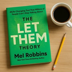 The Let Them Theory Book by Mel Robbins Paperback Self Help Guide