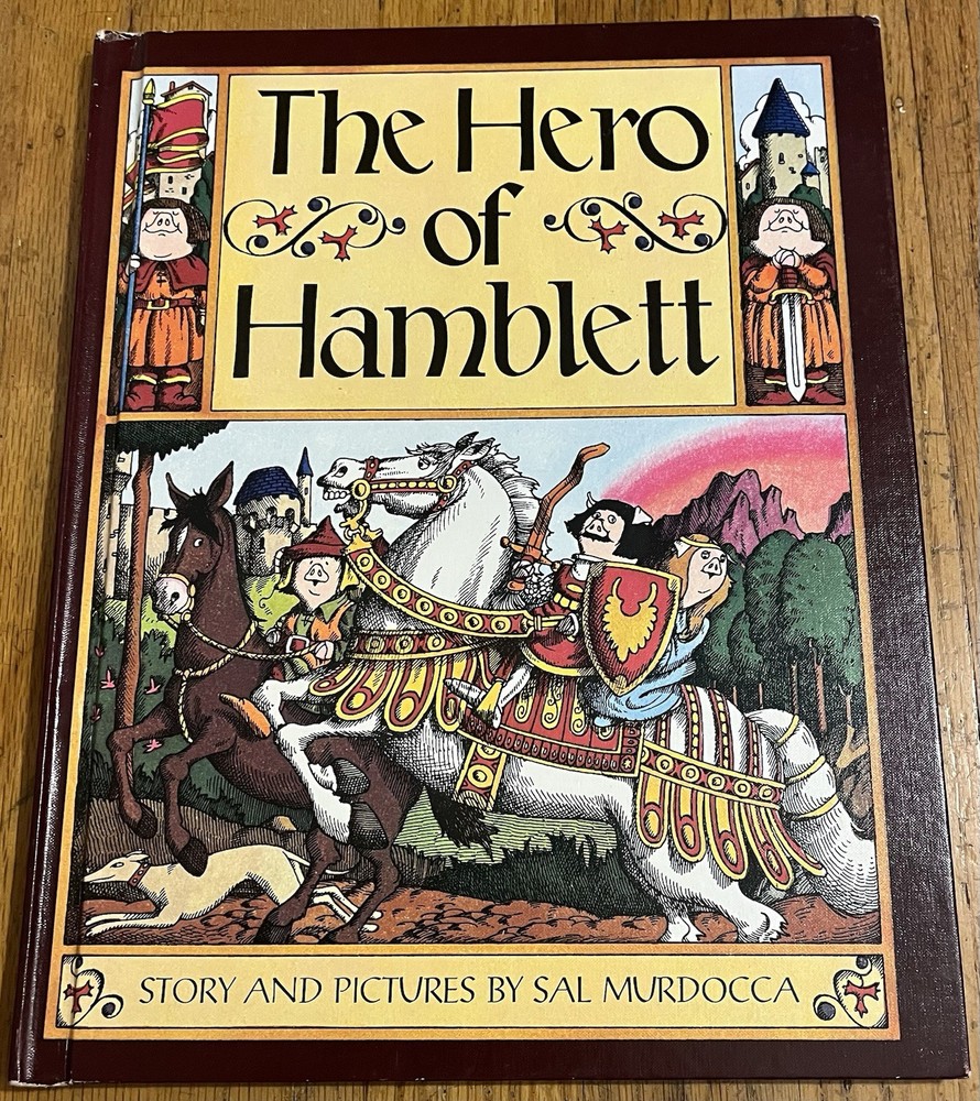 THE HERO OF HAMBLETT : by Sal Murdocca : pigs : vintage