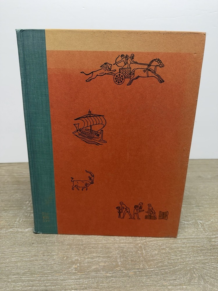 Life in the Ancient World 1961 Random House HC Illustrated Ancient History Book