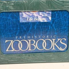 Prehistoric ZOOBOOKS 1989 First Edition Family Guide Case Book Set 1-10 Poster