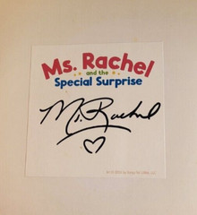 Ms. Rachel and the Special Surprise Signed Autograph Children’s Book Hardcover