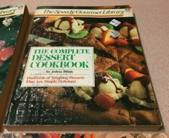 VINTAGE THE SPEEDY GOURMET LIBRARY COMPLETE COOKBOOK SET OF 4 JOHNA BLINN