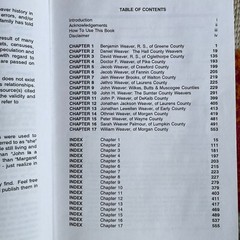 The Weaver Families of Georgia Volume I, Genealogies of 17+ Families, 500+ pages