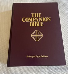 The Companion Bible: Enlarged Type Edition Bullinger, E. W. hardcover 1611
