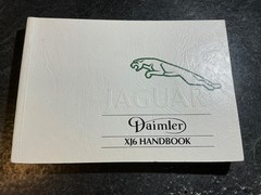 1993 Jaguar XJ6 & Daimler 4.0L Owner’s Handbook 3.2 XJ40 Vanden Plas Sovereign
