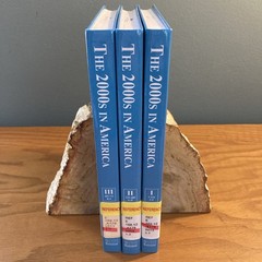 3 Volume Hardcover Set: The 2000s in America, Reference Ex Libris Nice Condition