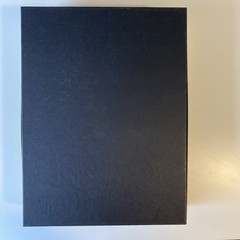 LARGE Holy Bible NIV – Black Morocco Leather Lectern Bible with Box – 1986